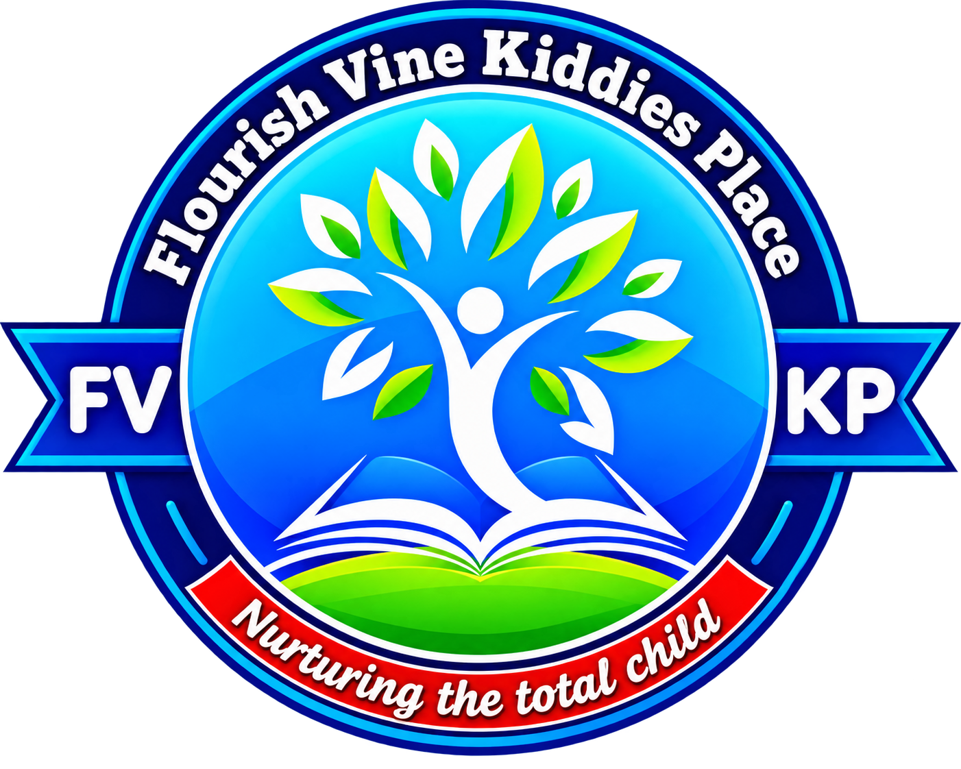 Flourish Vine Kiddies Place Logo